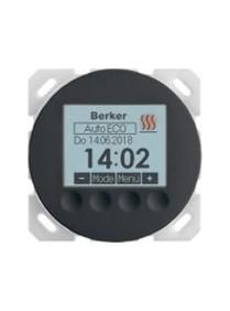 Berker 20462045 temperature control module black UP 230V 5-30°C
