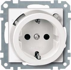 MERTEN 233819 FI safety socket SCHUKO polar white