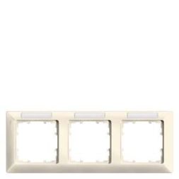 Siemens 5TG2583-1 frame electro white 3-way 222x80mm