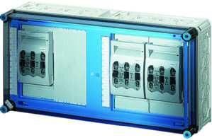 Hensel 3x3xNH00 5-pole 630A fuse switch disconnector housing