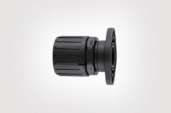 HellermannTyton 166-21202 HG28-SFL-PA66-BK-10S HelaGuard plastic screw connection