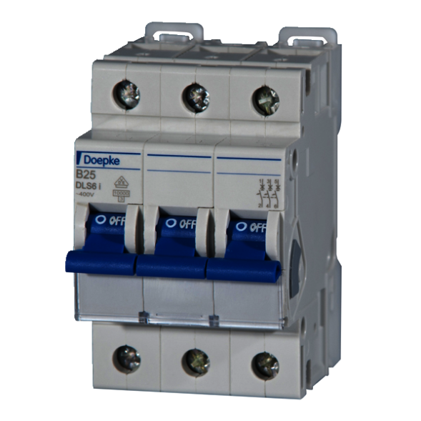 Doepke 09916111 DLS6I B10A 3-pole 10KA circuit breaker