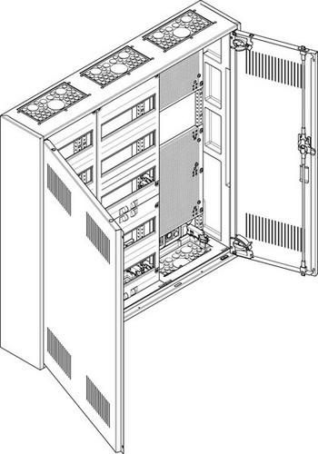 ABN 2x5 rows REG 5 rows media field distributor ( MK35RM )