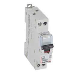 Legrand 407469 Circuit breaker DX3 B2A 1P+N 6KA 1M