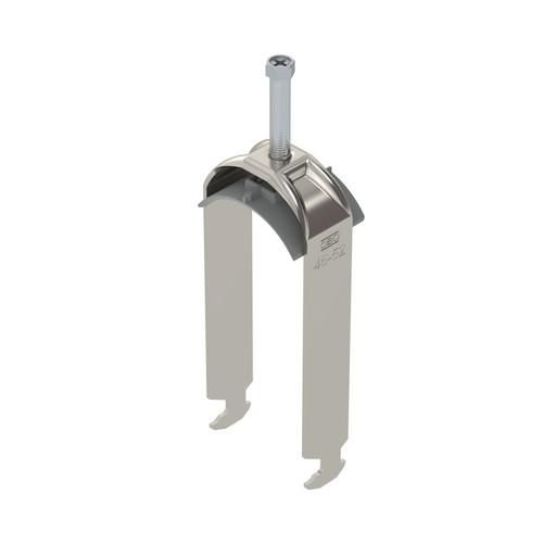 OBO Bettermann 1186350 2056 BS-H2-K-52 A2 46-52mm 2-way stainless steel clamp