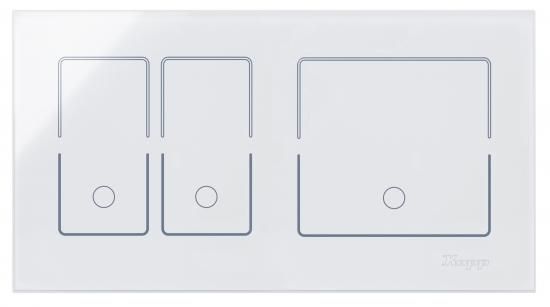 Kopp 852122010 HKi8-Sen-Dop/Sch-we-wag 2-way control unit