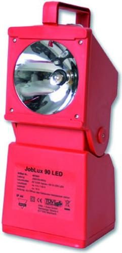 Hückmann 127465 Acculux JobLux 90 LED red battery-powered work/emergency light