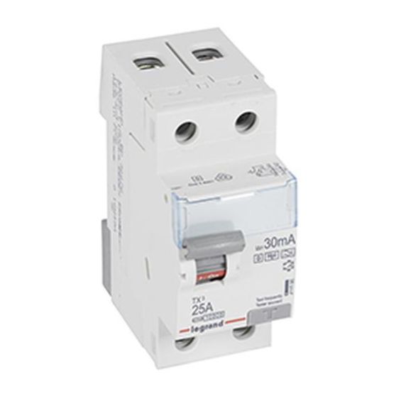 Legrand 411595 RCD/MCB switch TX3 25A 2P 30MA AG