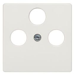 Siemens 5TG2548-2 cover plate titanium white TV/RF/SAT