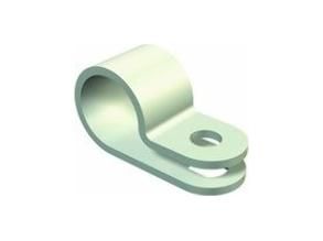 OBO Bettermann 255 3.2mm light grey fastening clamp, 2222035