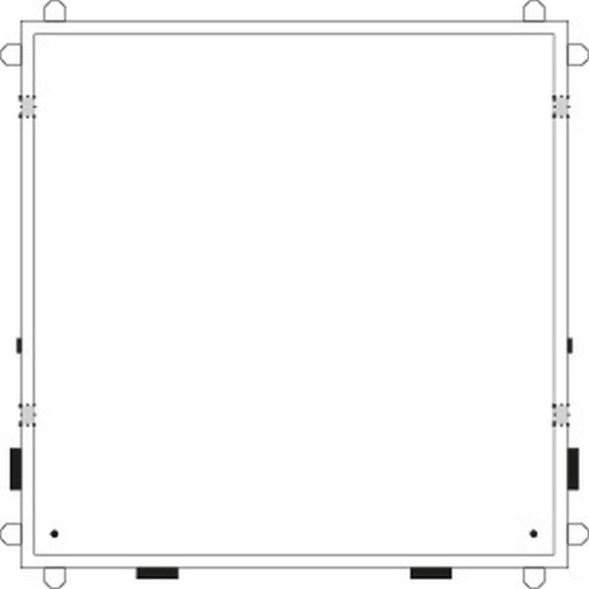 ABB Striebel &amp;amp; John KS4183 measuring cabinet TwinLine, surface-mounted, 2CPX032634R9999