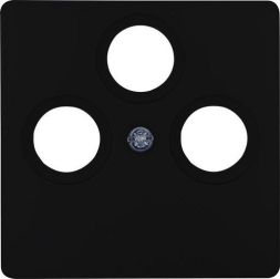 Kopp 335050189 PARIS 3-way black matt antenna cover