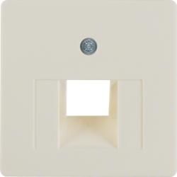 Berker 146802 central plate for UAE socket white, glossy central plate system