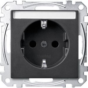 MERTEN MEG2302-0414 SCHUKO socket anthracite System M