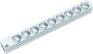 Bachmann 333.401 power strip 19 inch 1U 9-way without switch