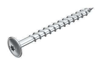 OBO Bettermann HT 10x120 TD for wooden components, flat head screw, 3498144