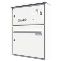 Ritto RGE1350170 Letterbox surface-mounted vertical Audio, Pur, white