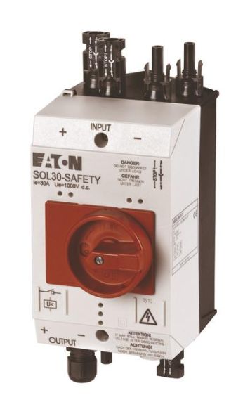 Eaton 144123 SOL30-SAFETY/2MV-U (230V50HZ) 30A MV fireman switch