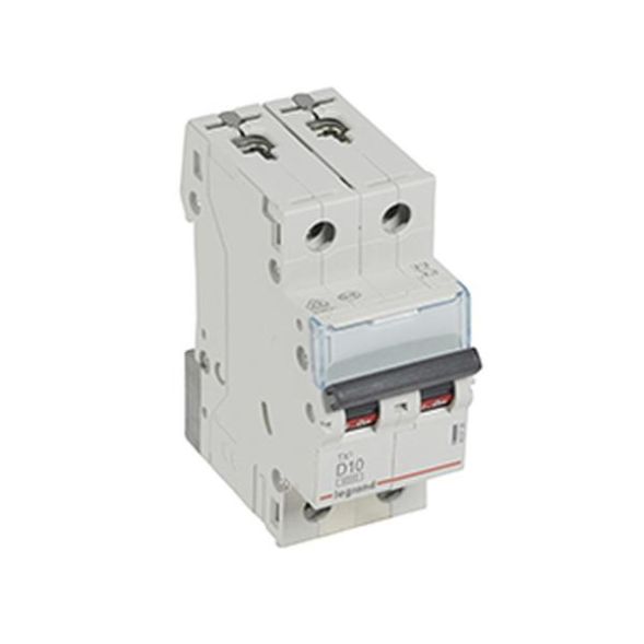 Legrand 403736 Circuit breaker TX3 D10A 2P 6KA 2M