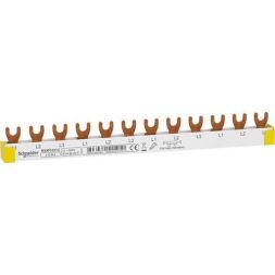 Schneider Electric R9XFH312 fork 3-pole 12MOD. 63A phase busbar
