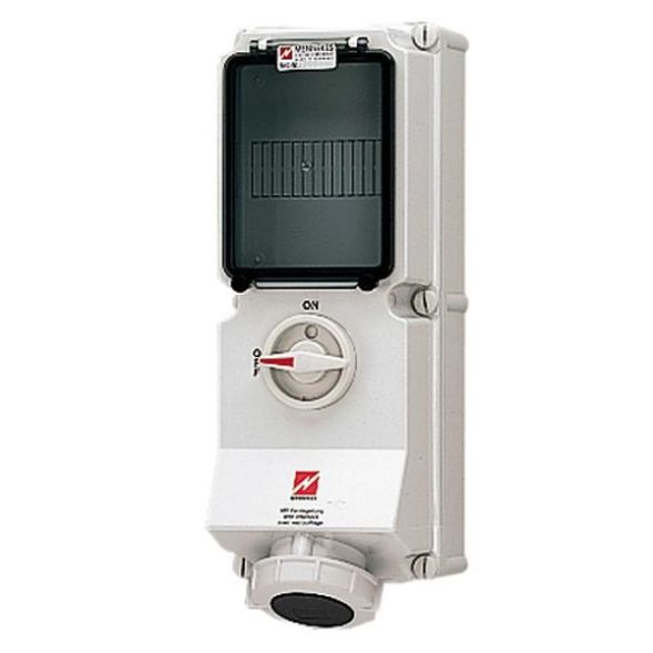 Mennekes 5641A DUO 63A 4-pole 7h 500V IP67 wall socket