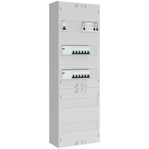 ABN VT15RK1502 deep 5R STAS with 12xLSA WxH: 250x750mm distribution panel