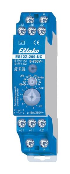 Eltako 21200601 impulse switch ES12Z-200-UC 8..230V UC 2S