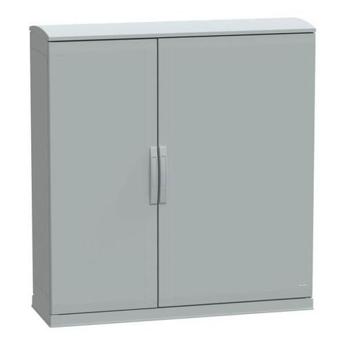 Schneider Electric NSYPLAZT12124G 7035 POLY-WS 1250X1250X420 2 DOORS standing cabinet
