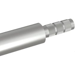 Pröpster 110 121 V4A, 20mm L: 1,500mm with 3-f. knurling stainless steel earth rod