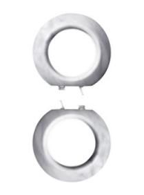 ELSO WDE011461 End frame marble white Renova