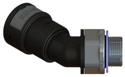 Fränkische Rohrwerke 4891036500 AAPA-48P48SB-17 sw 45° metal db PG connection screw