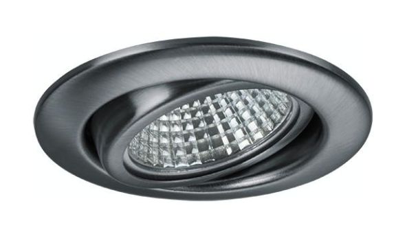 Brumberg 38145153 LED recessed ceiling spotlight 6W 230V nickel