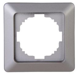 Kopp 305620068 MILANO 1-way steel cover frame