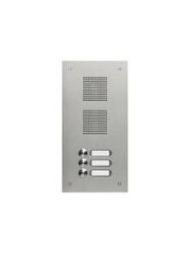 Grothe TS788 1-3 stainless steel 3 bell button door station, 78813