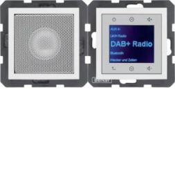Berker 30808989 LSP DAB+ BT Bx pws glossy Radio Touch