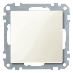 MERTEN 391644 white glossy System M blank cover