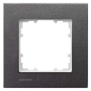 Siemens 5TG1111-2 frame 1-way carbon metallic 90x90mm