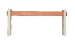 ABB Striebel &amp;amp; John ZX2026 Cu-rail 30x10mm, L:434mm copper rail, loose delivery, 2CPX042221R9999