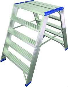 PROTEC.class 05105162 Ladders Stepladder PLET22 37-2x2 with platform