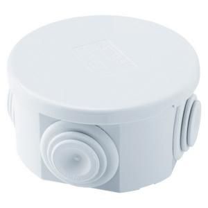 Gewiss GW44002 R d=80 h=40 IP44 4 cable t. M20 650°C junction box