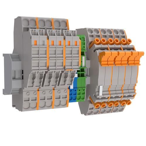 ABN ABNPE104X49 test terminal SW Mühlheim without top hat rail