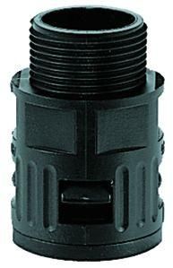 Flexa 15020058208 RQG1-C AD10.0, CTG G 1/4 inch black plastic quick connector