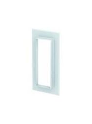 OBO Bettermann G-AWAG70210RW pure white closed aluminium wall end panel, 6278870