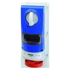 Gewiss GW66823 vertical without housing 32A/4 pin 440V IP66 socket
