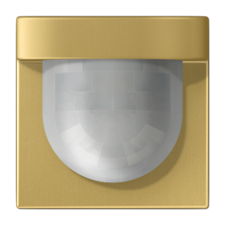 Jung ME17280C LB-Management motion detector Standard 2, 20 m, IP44, LS series, brass classic