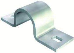 OBO Bettermann 823 63mm two-lobed fastening clamp, 1015508