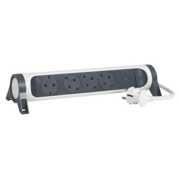 Legrand 694507 rotatable 4xSD SPD 1.5m cable ultrws./sw power strip