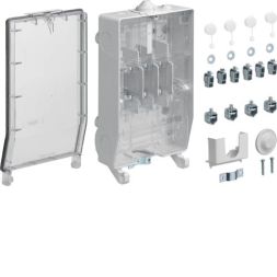 Hager ZAN334KL house connection box K3 transparent 137x245x415