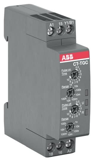ABB Stotz-Kontakt 1SVR508160R0000 CT-TGC.12 1We 24-48VDC/24-240VAC time relay
