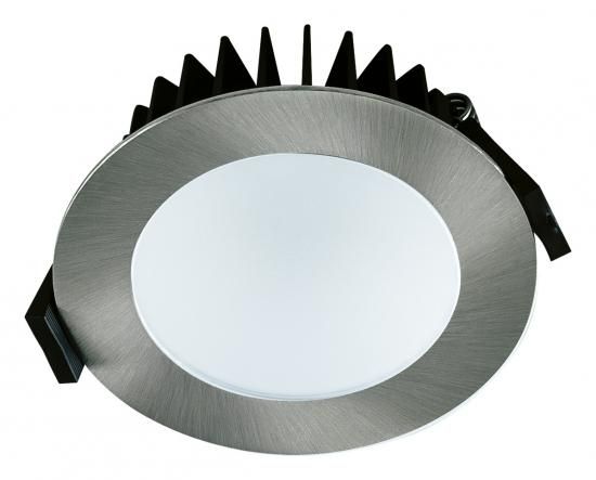 EVN L4415139902 IP44 24V 15W RGB+W 850lm round chrome LED recessed ceiling spotlight